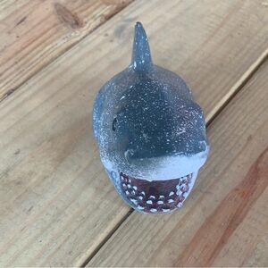 Shark head fish decor